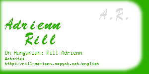 adrienn rill business card